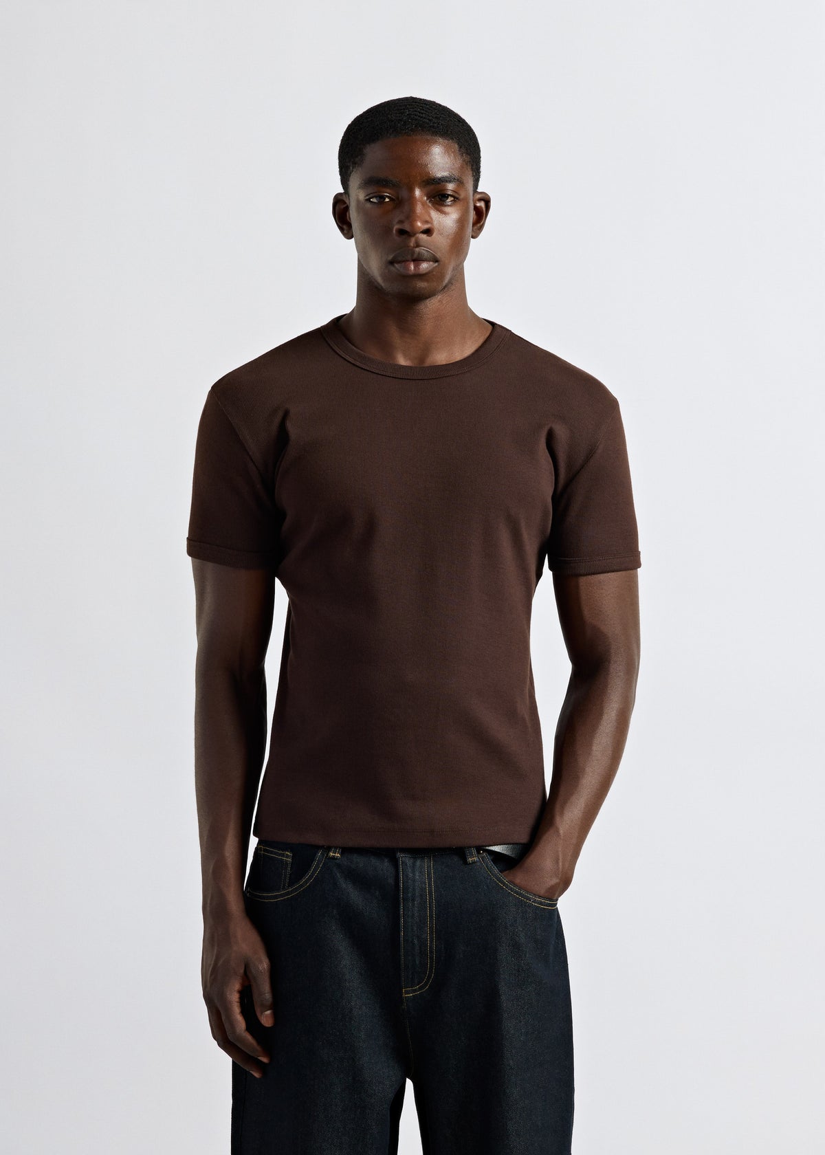 Slim Rib T-Shirt