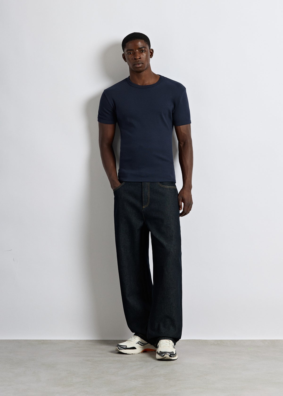Slim Rib T-Shirt