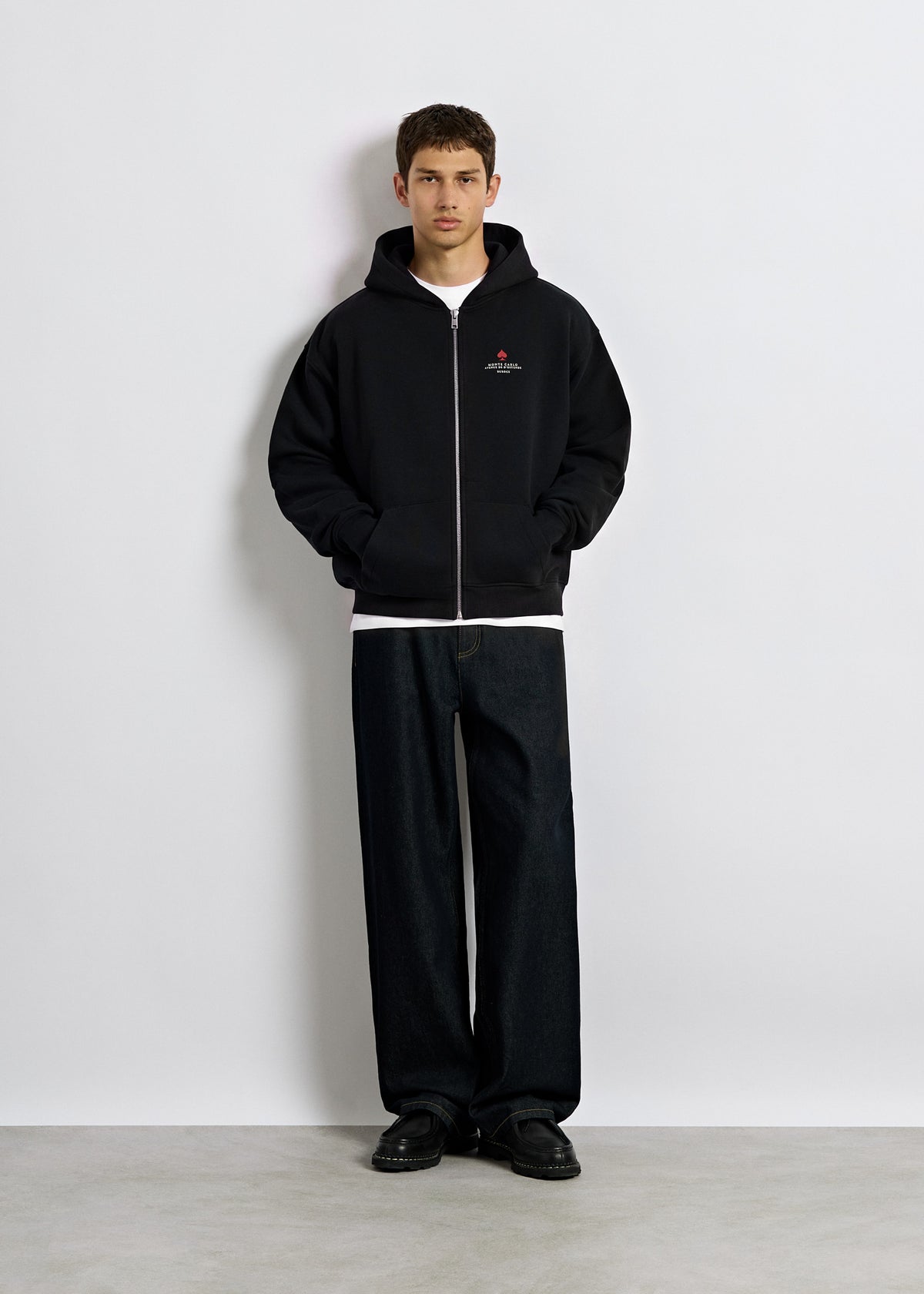 Oversize Zip Hoodie Salon Royal Key