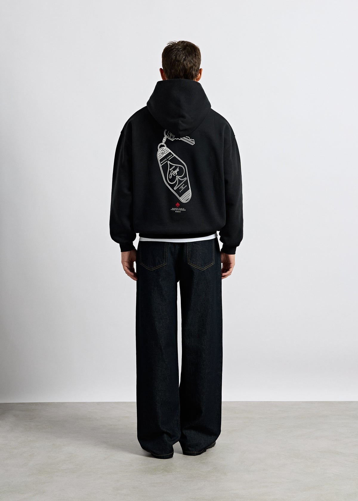 Oversize Zip Hoodie Salon Royal Key