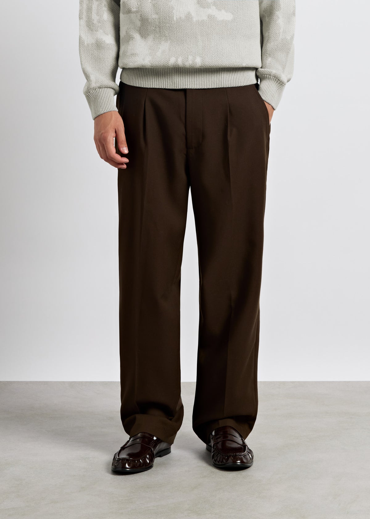 Straight Tailored Pants