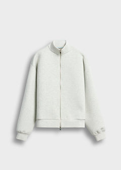 Scuba Mock Neck Full Zip Sweater