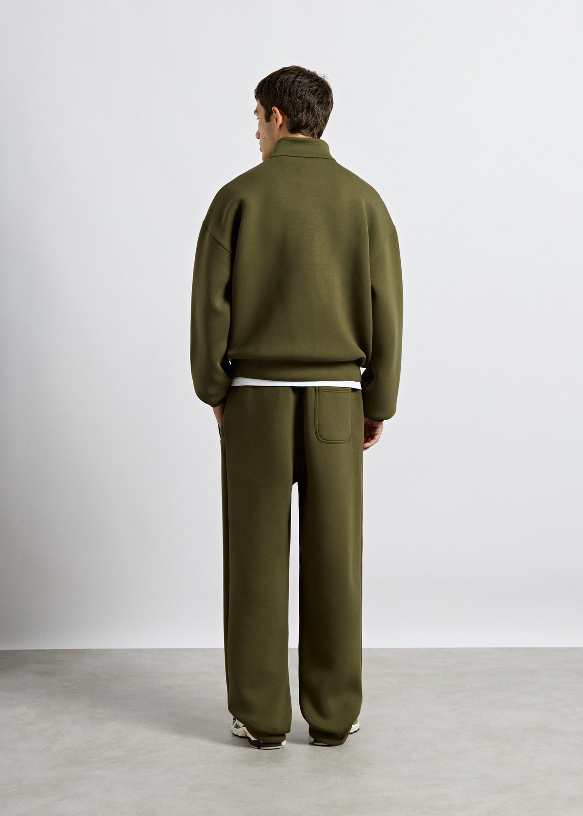 Scuba Mock Neck Full Zip Sweater
