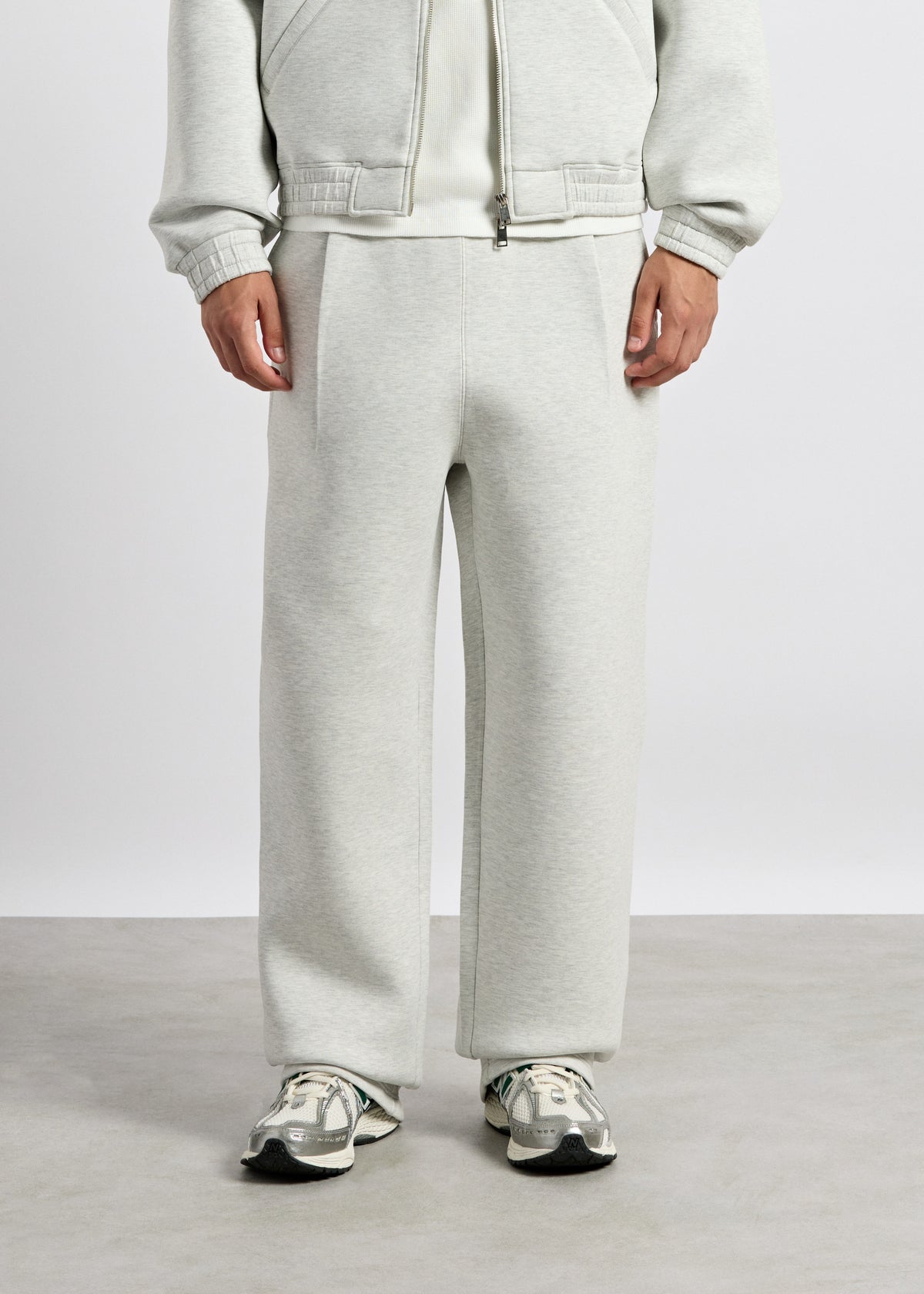 Scuba Pleated Sweatpants