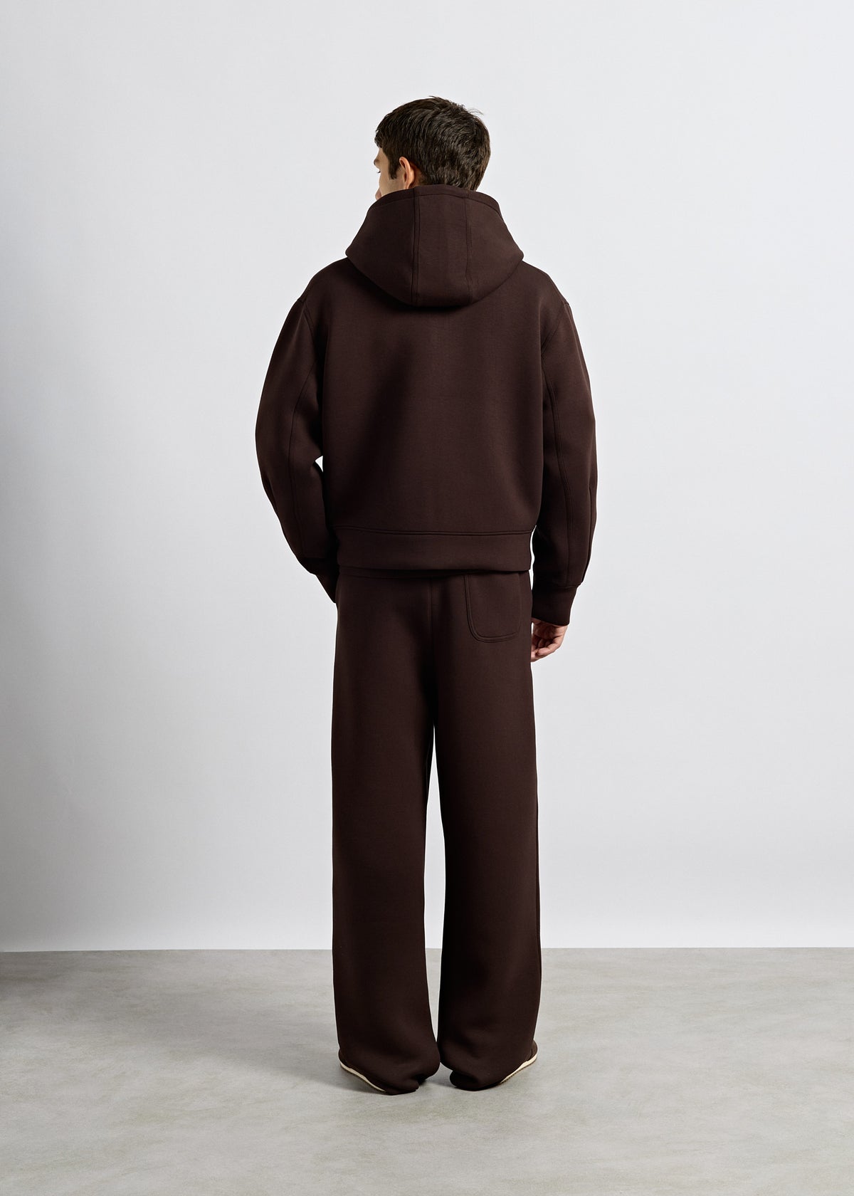 Scuba Pleated Sweatpants