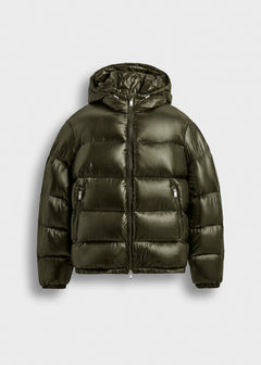 Glossy Puffer Jacket
