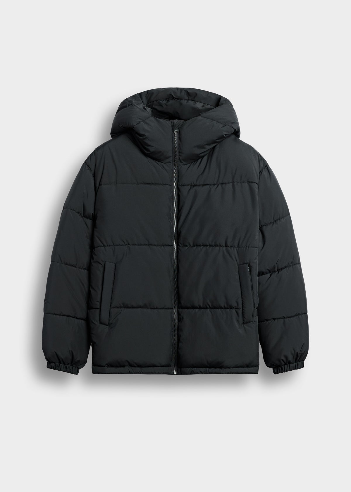 Basic Hooded Puffer Jacket