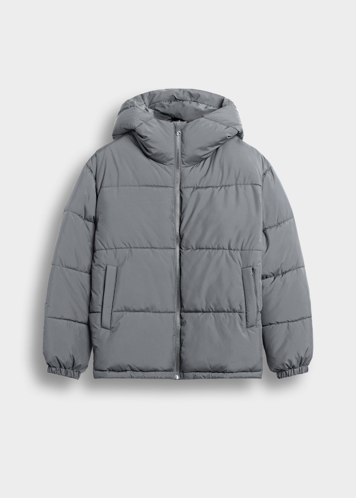 Basic Hooded Puffer Jacket