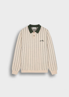 Signature Knitted LS Polo
