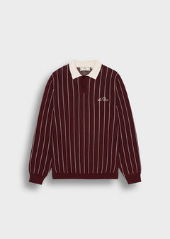 Signature Knitted LS Polo