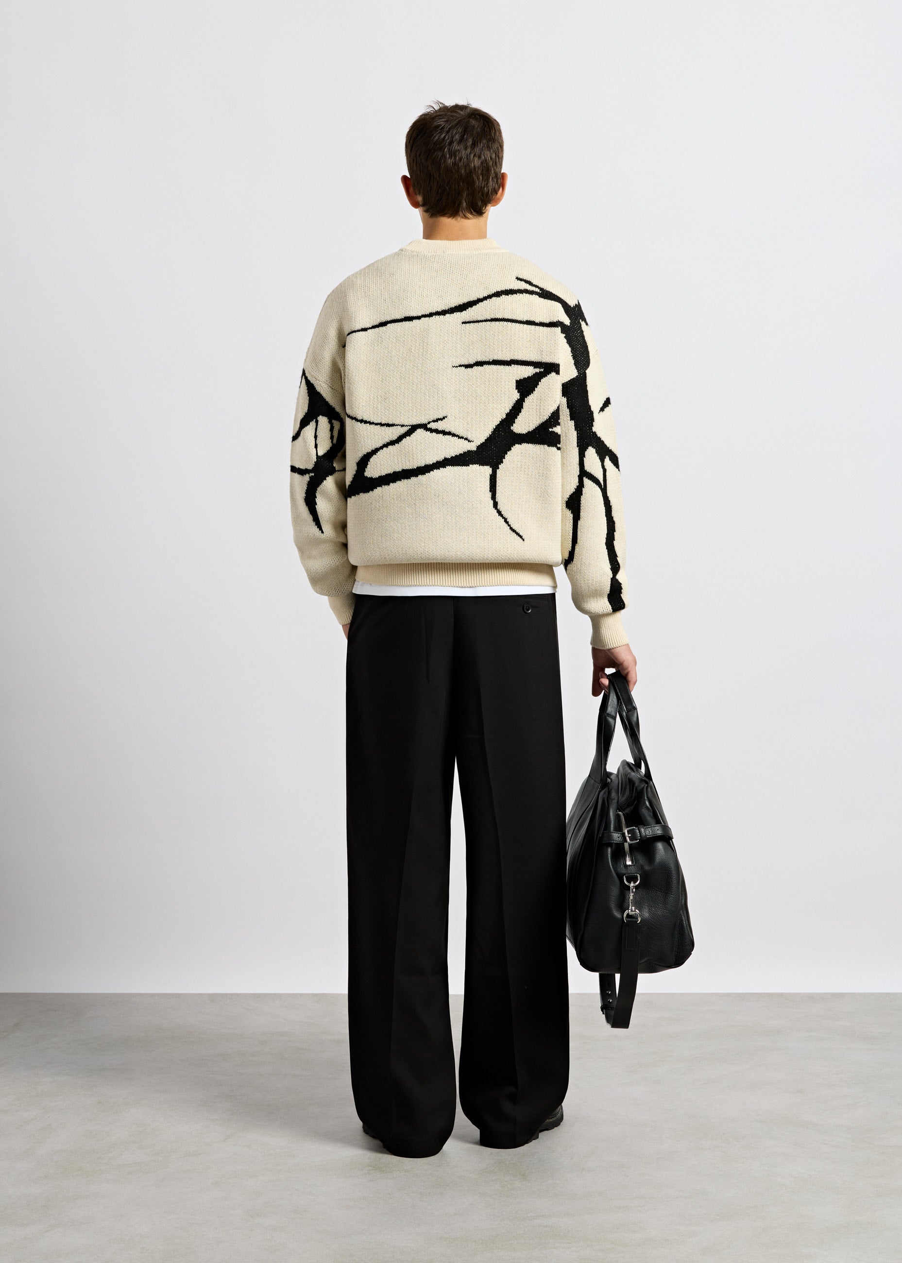 Jacquard Knit Sweater