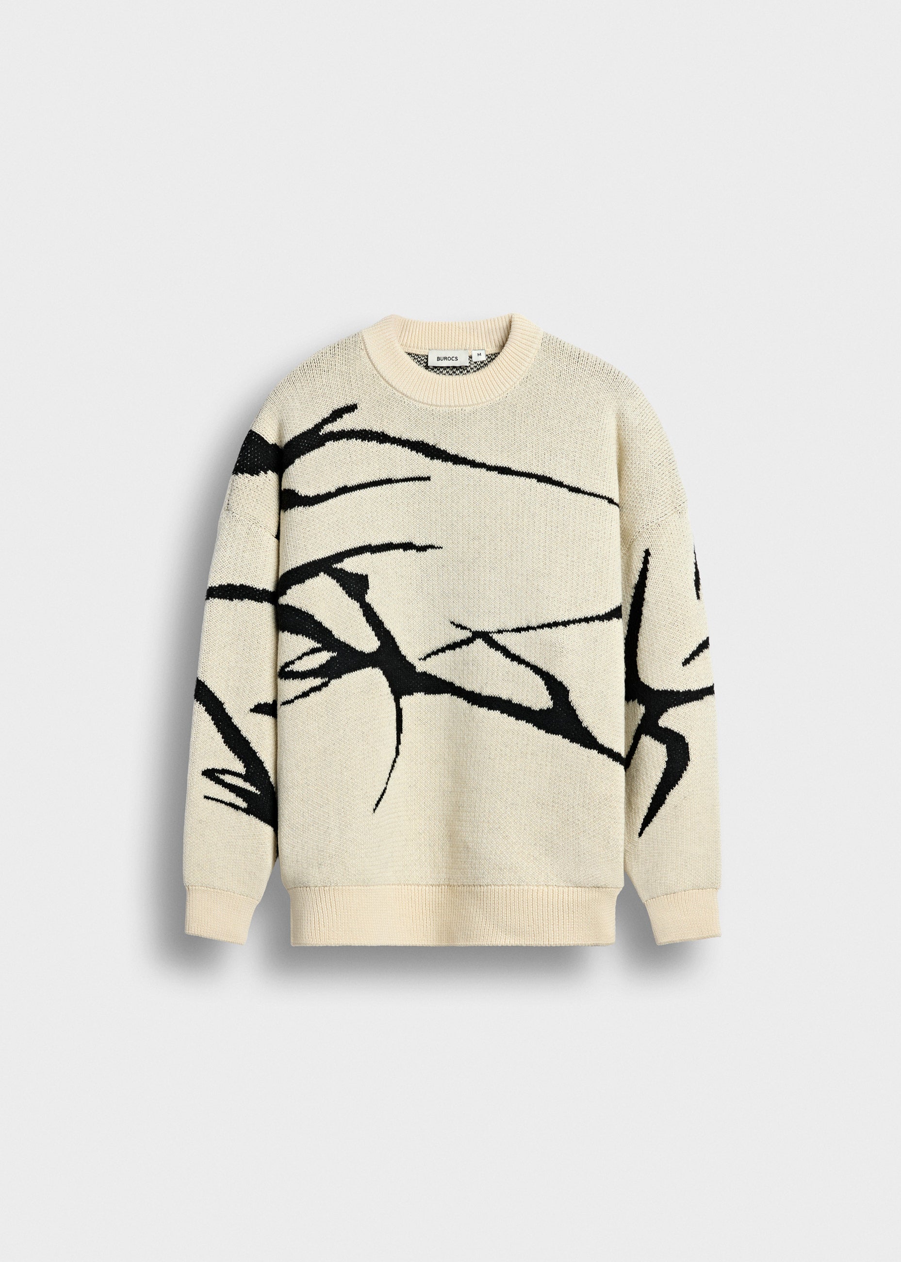 Jacquard Knit Sweater