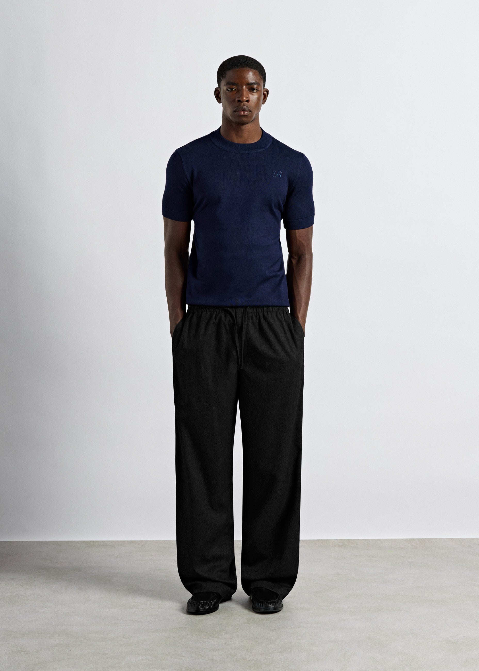 Fine Knit T-Shirt