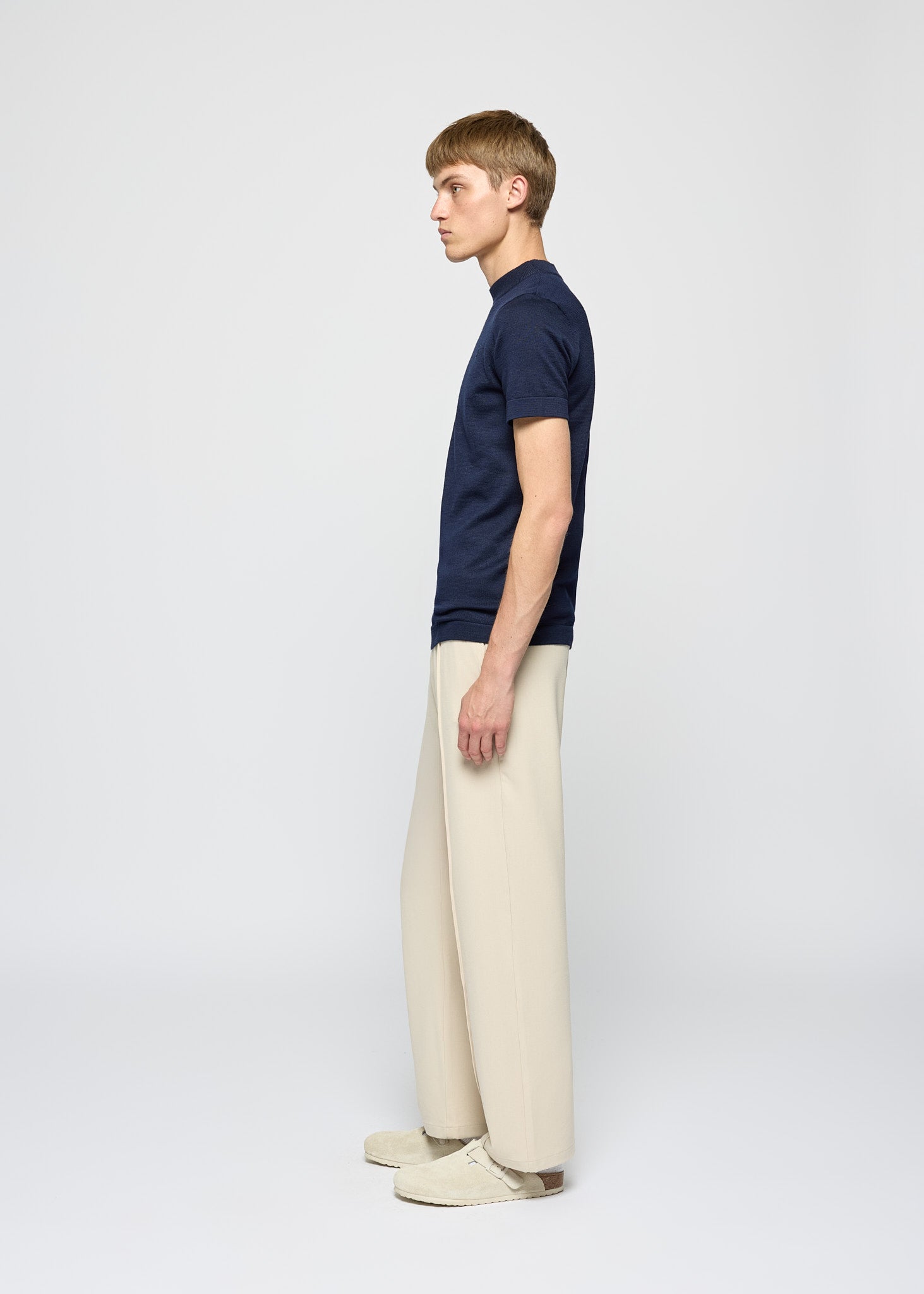 Fine Knit T-Shirt