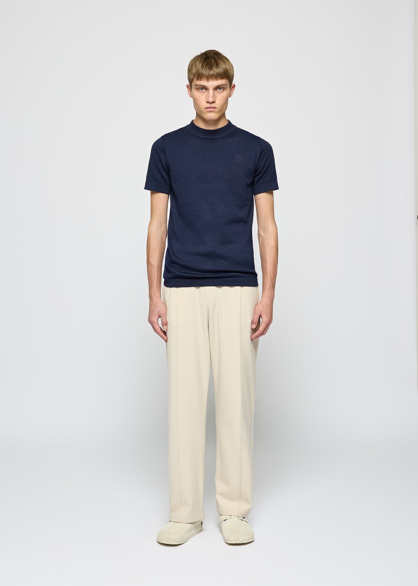 Fine Knit T-Shirt