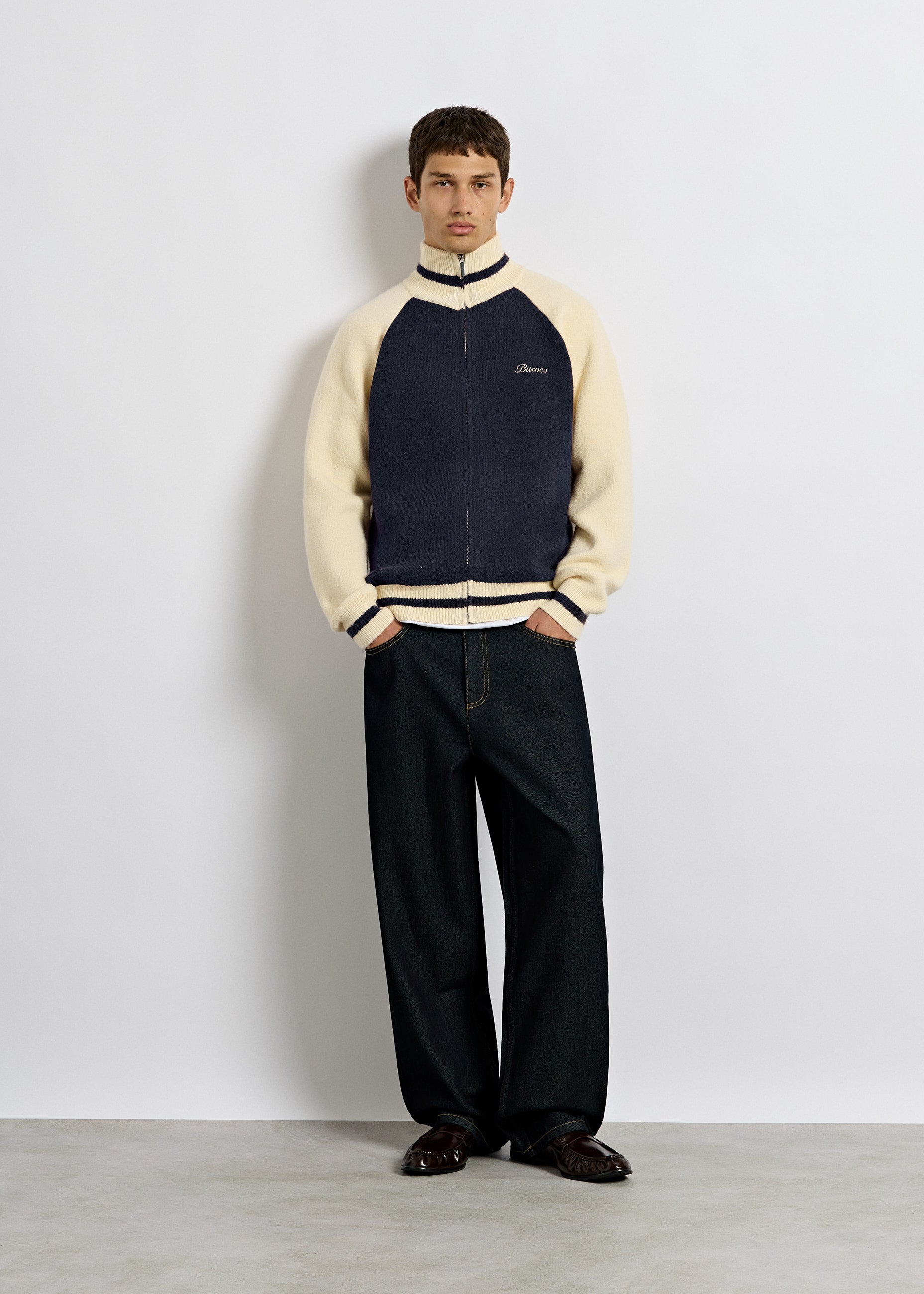 Knitted Zip Jacket