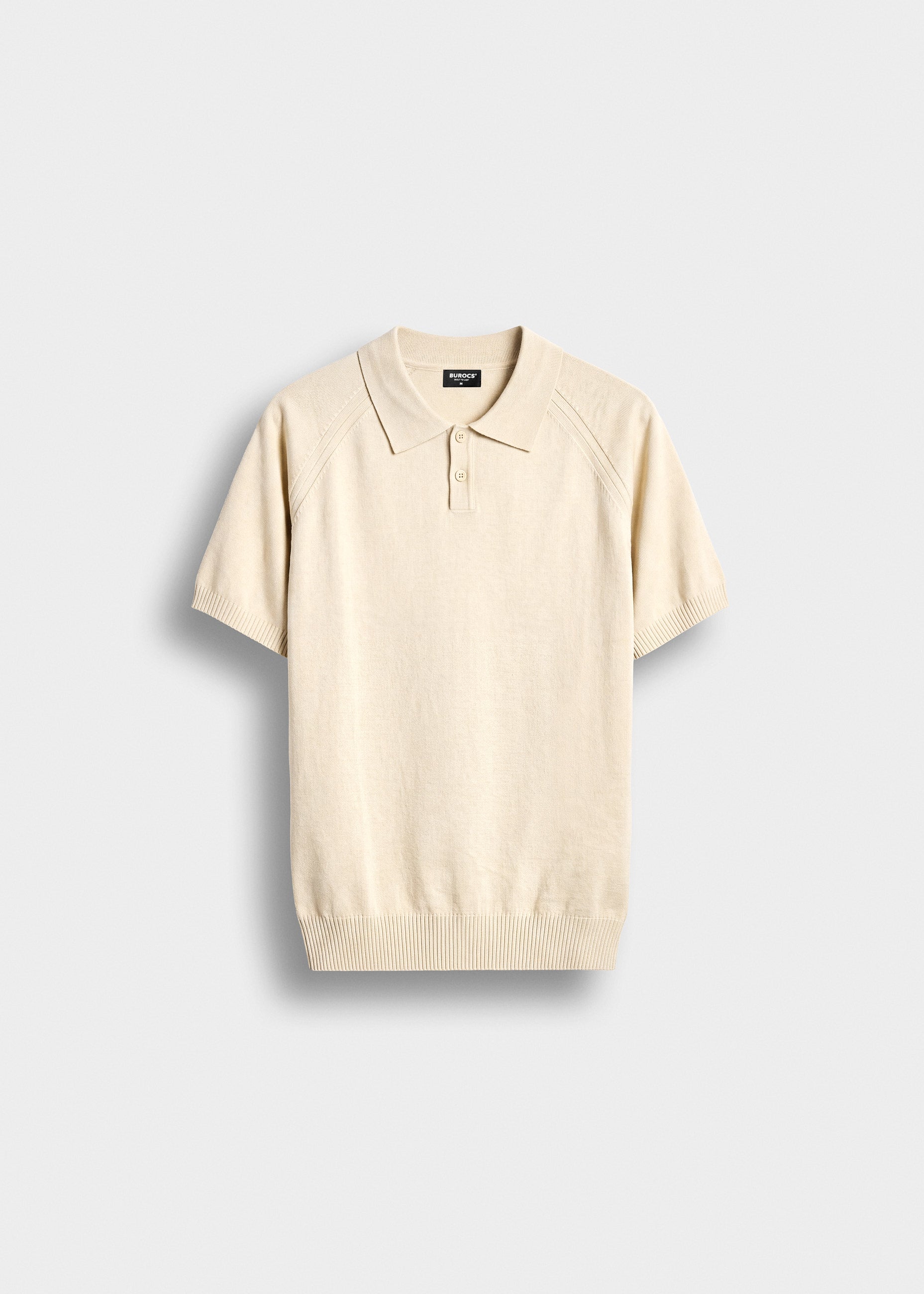 Fine Knit Polo T-Shirt