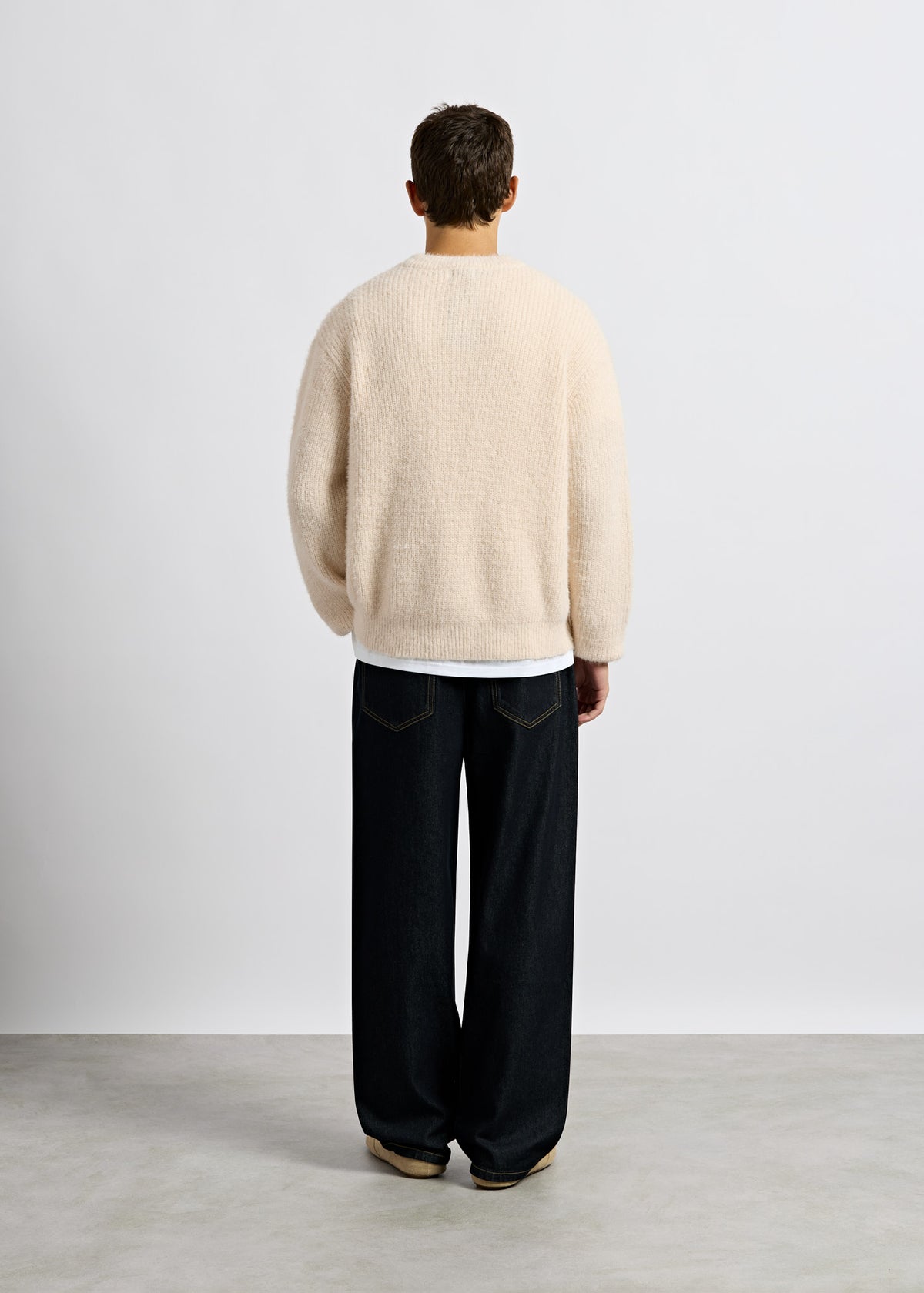 Fuzzy Knit Crewneck