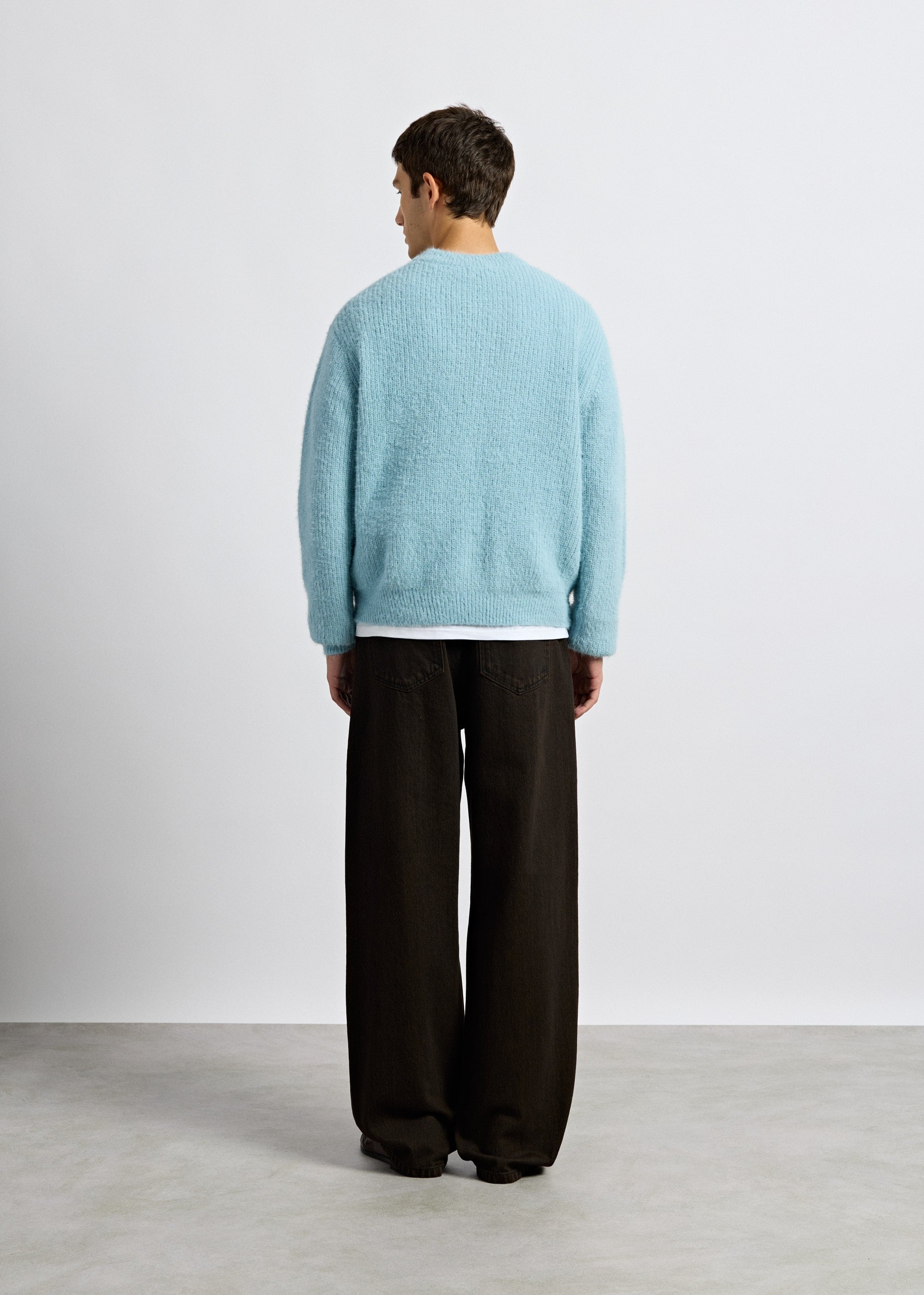 Fuzzy Knit Crewneck