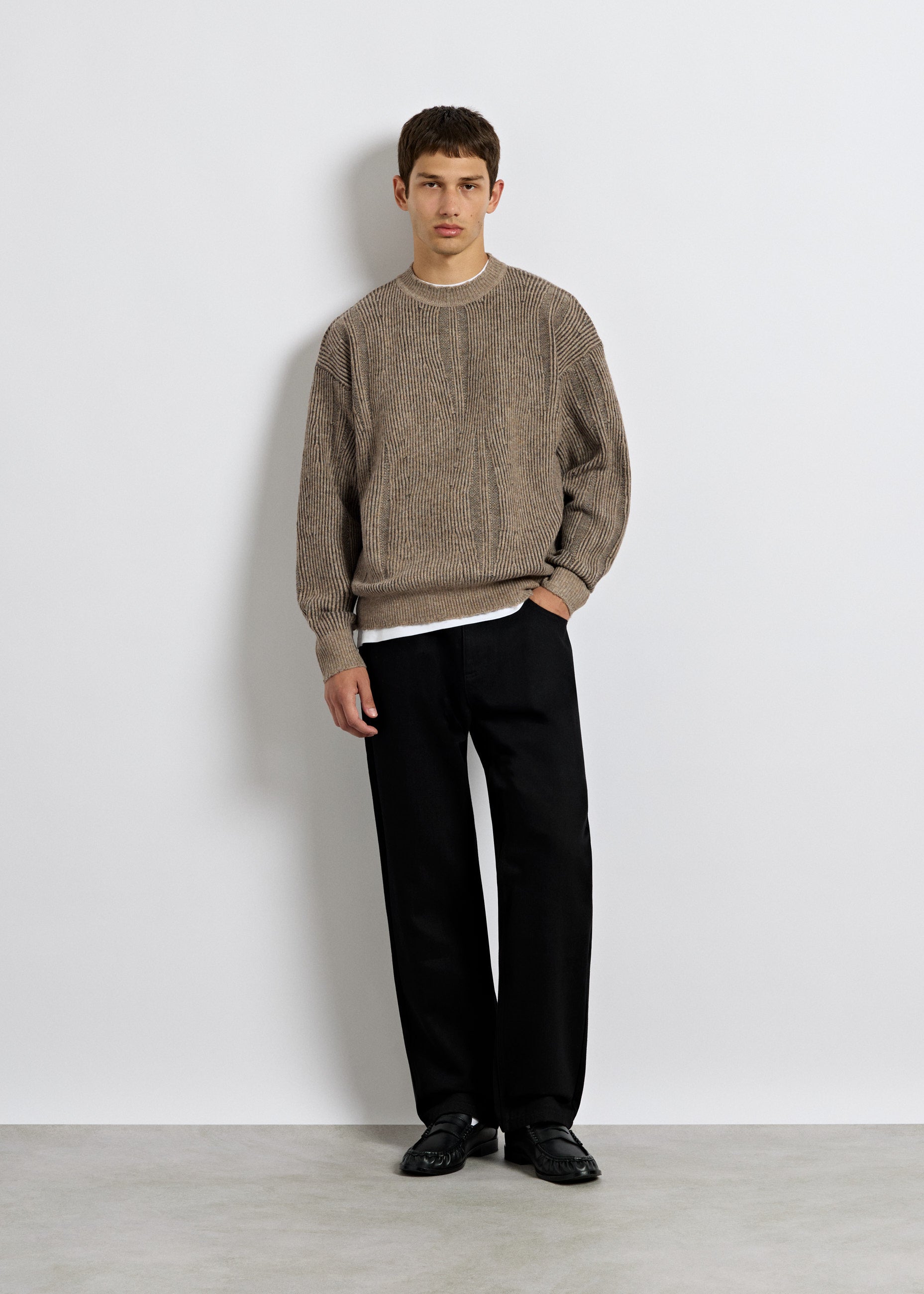 Structured Rib Sweater