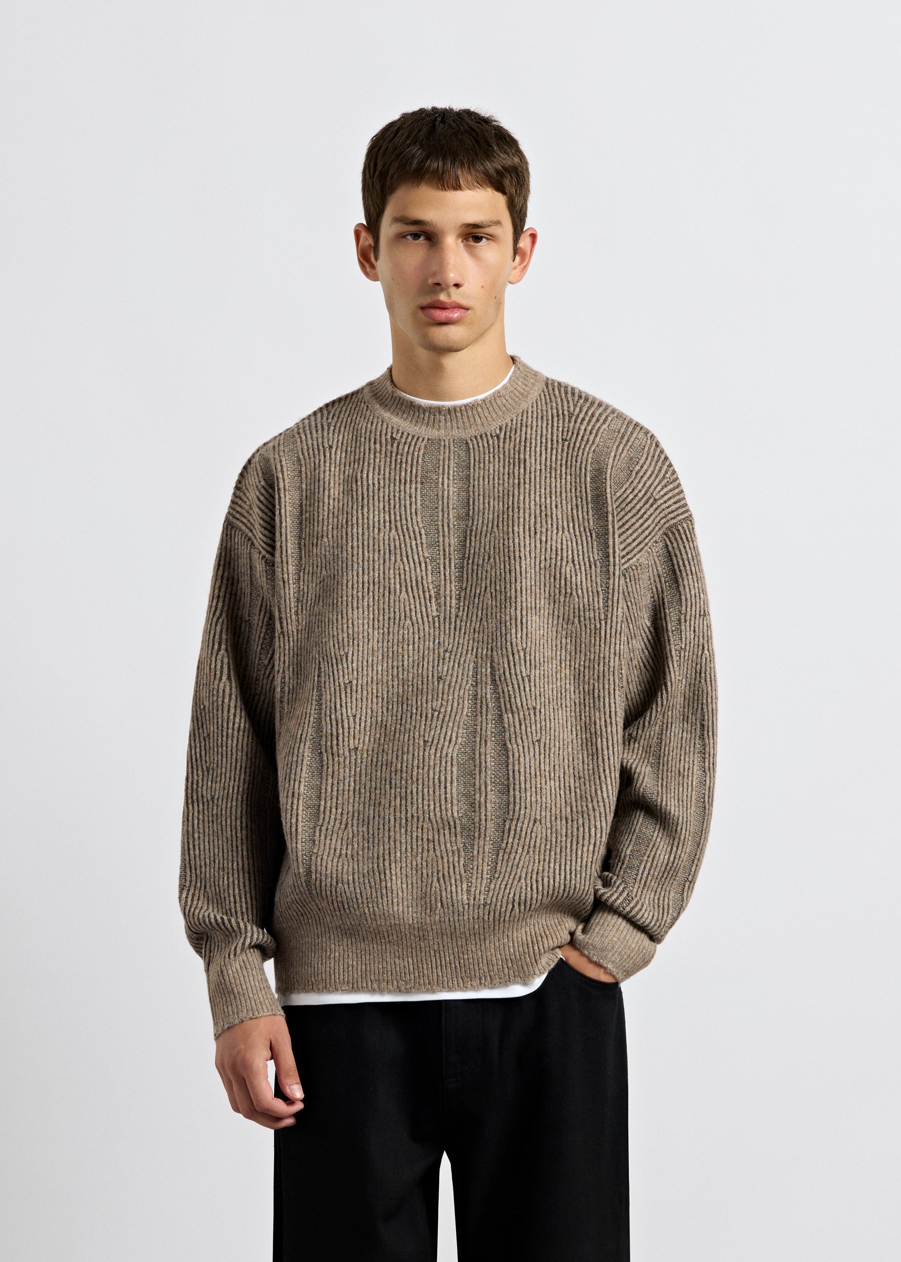Structured Rib Sweater