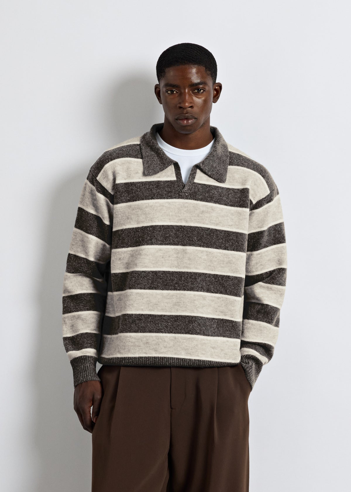 Striped Polo Longsleeve