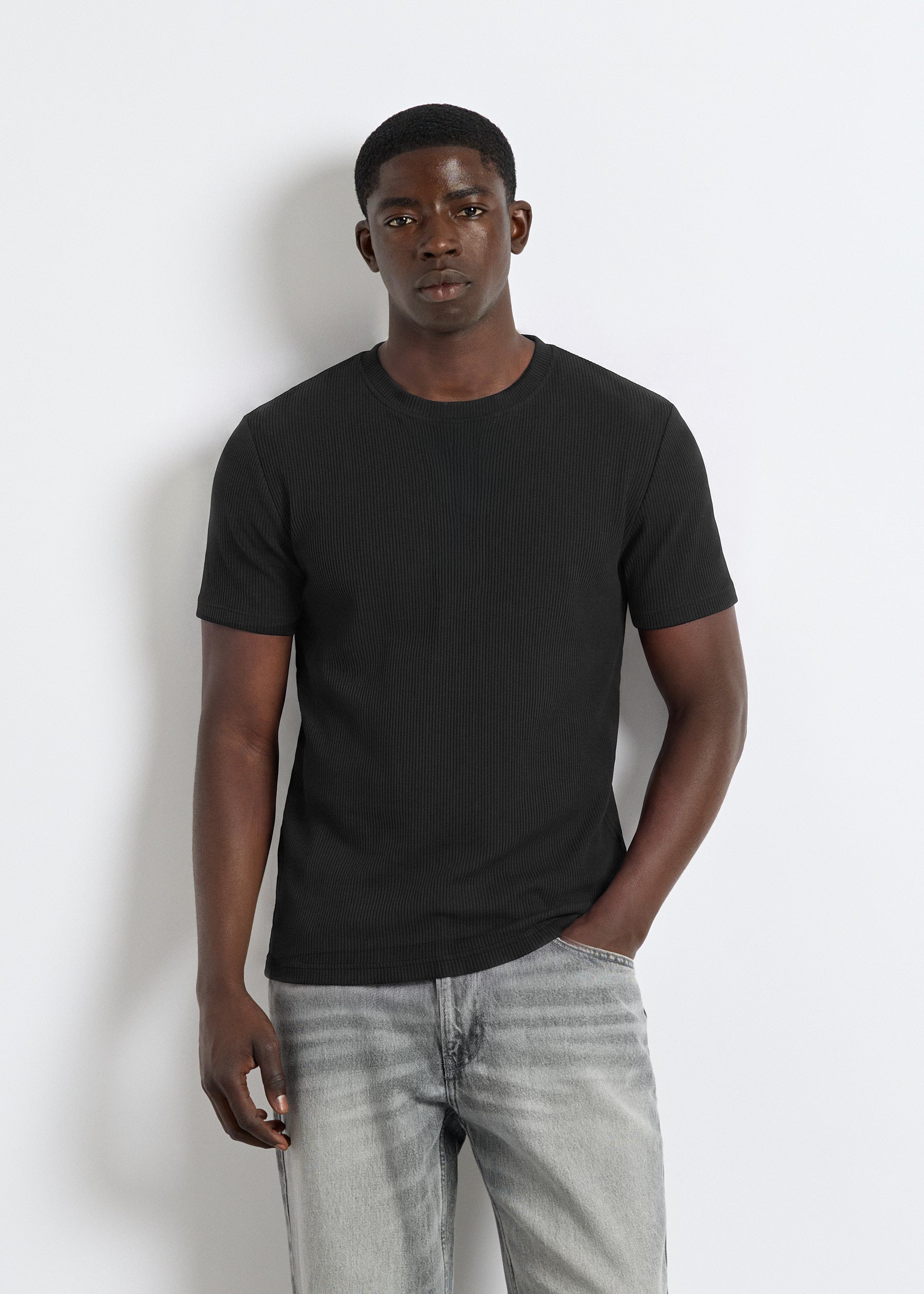 Slim Rib T-Shirt