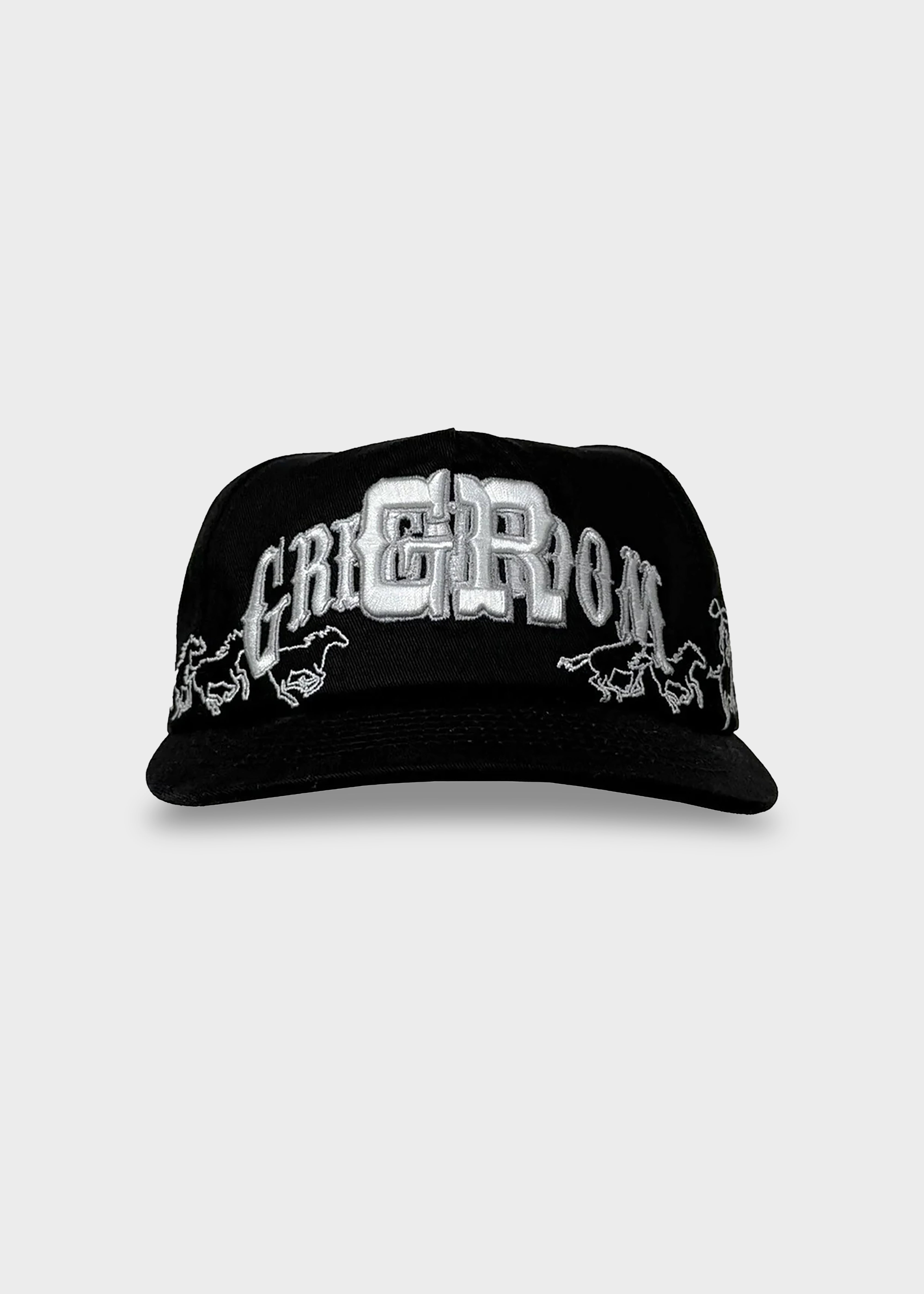Texas Horses Cap Pitch Black