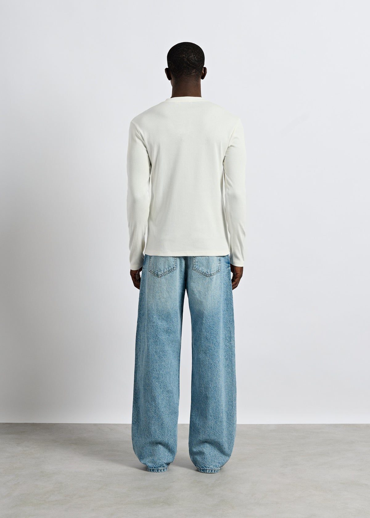 Rib Henley Longsleeve