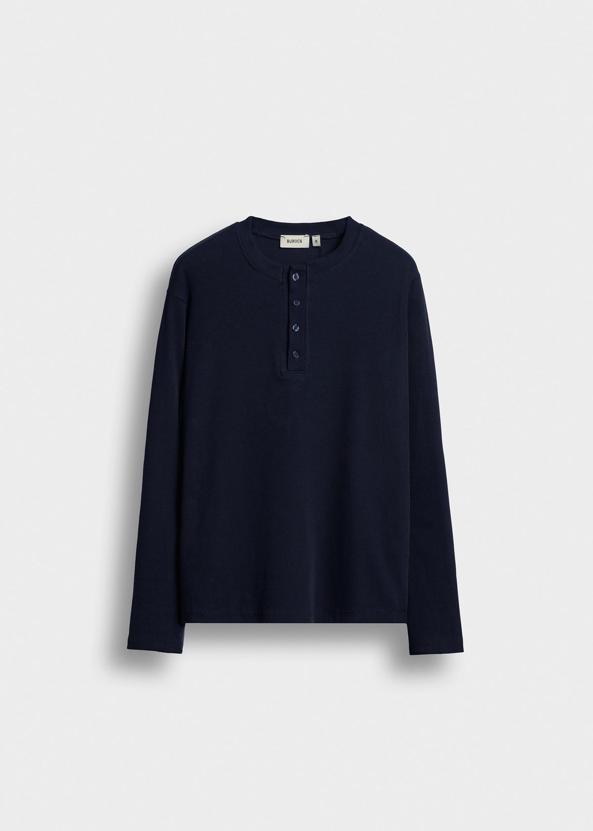 Rib Henley Longsleeve