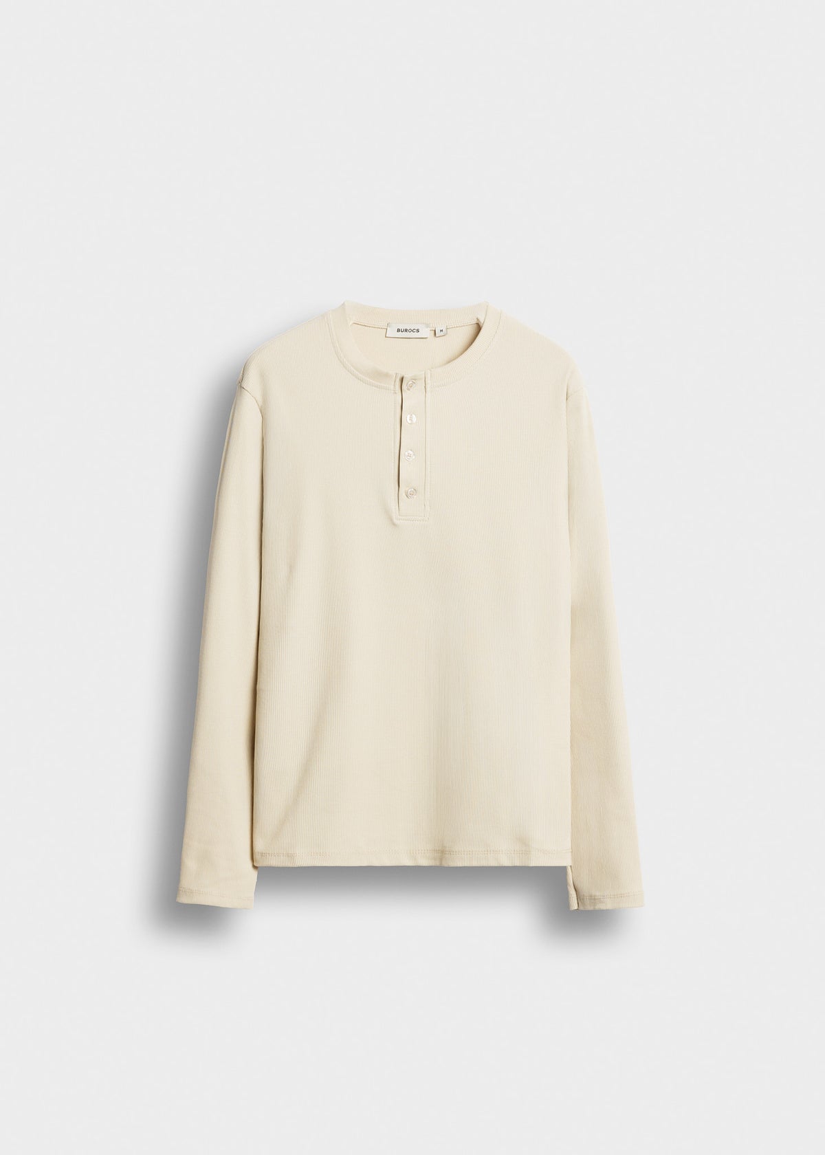 Rib Henley Longsleeve