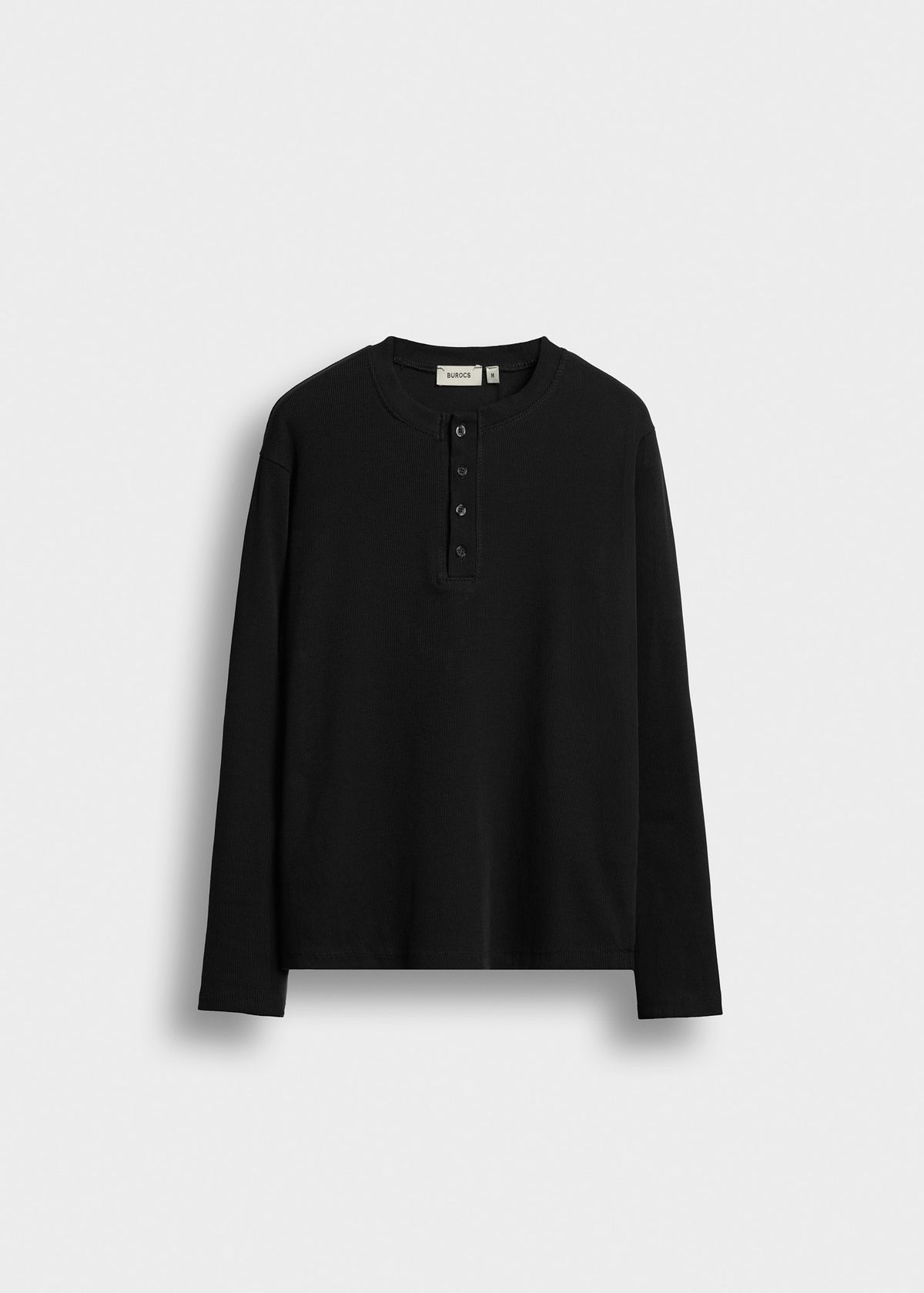 Rib Henley Longsleeve