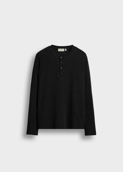 Rib Henley Longsleeve