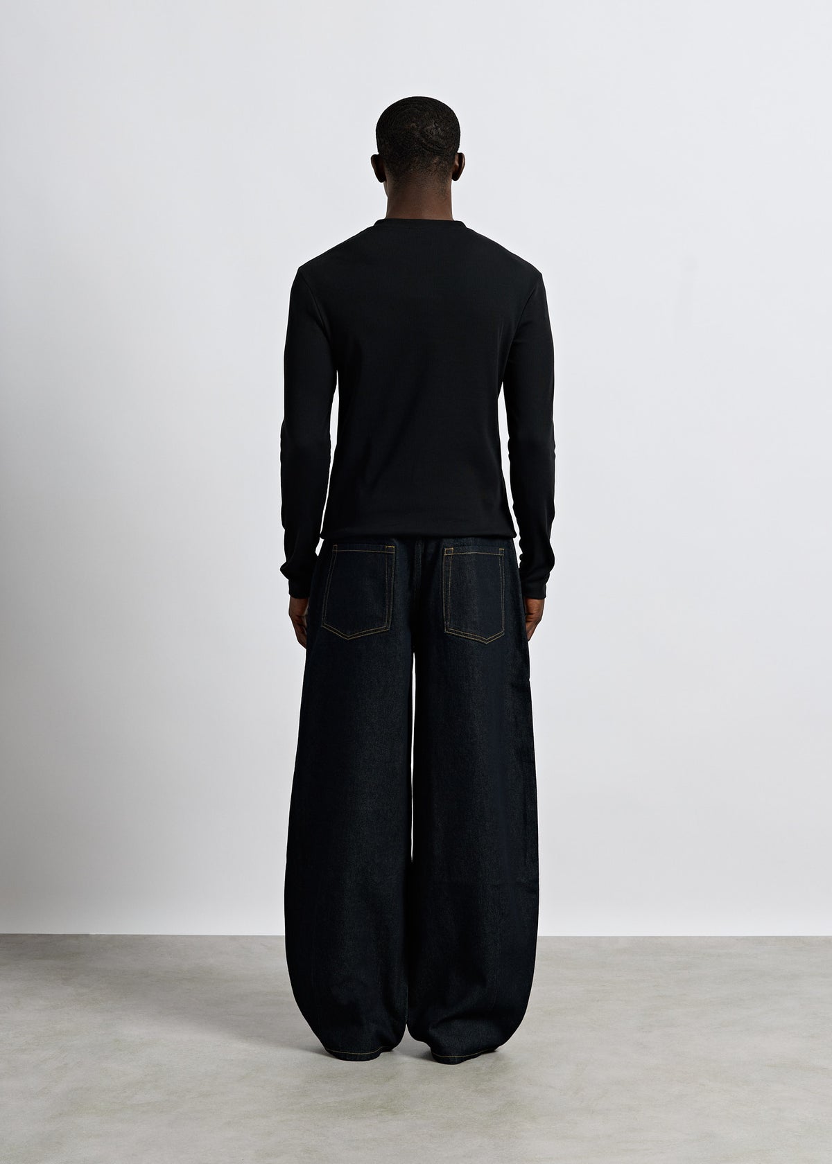 Rib Henley Longsleeve