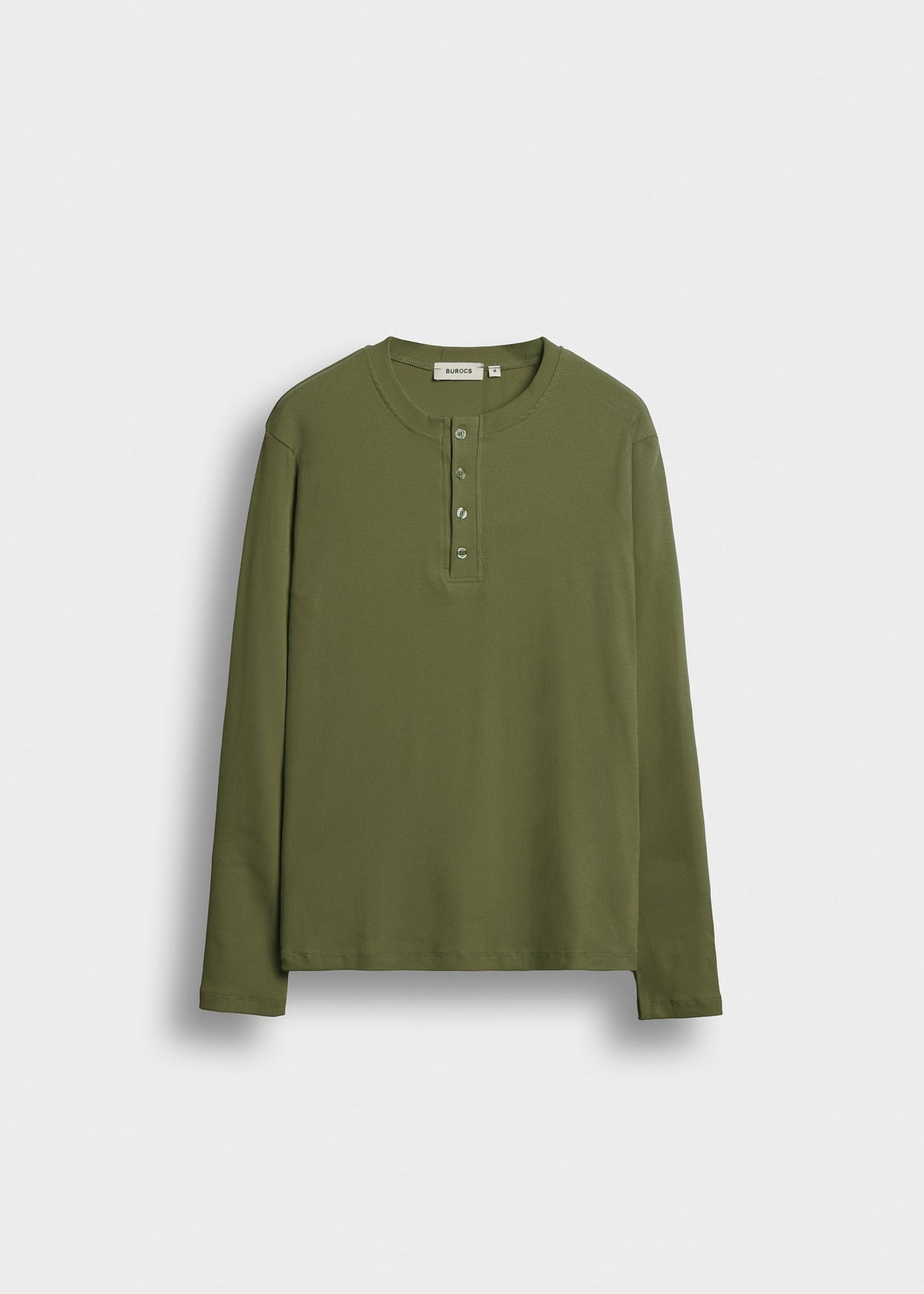 Rib Henley Longsleeve