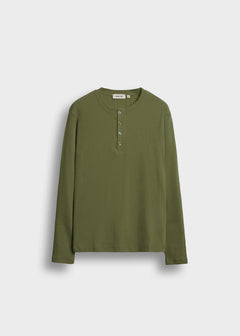 Rib Henley Longsleeve