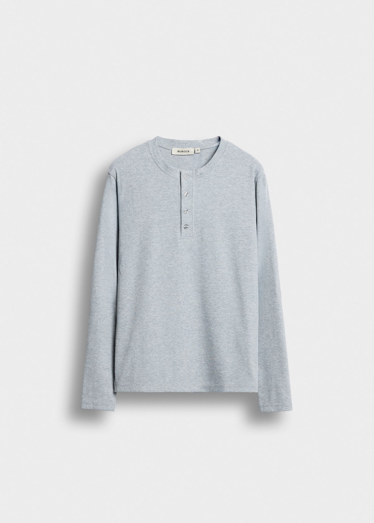 Rib Henley Longsleeve