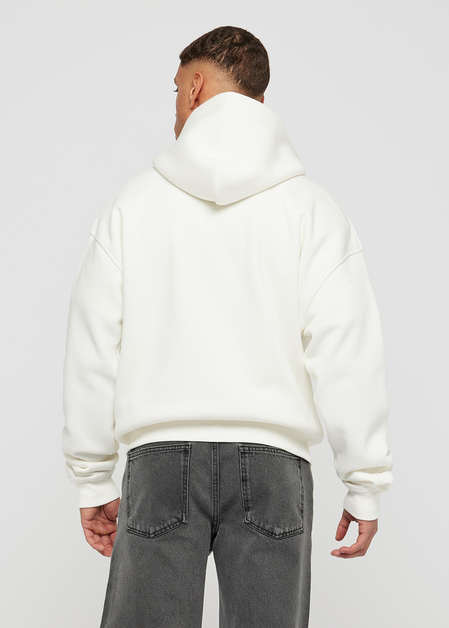Vanilla Ice Basic oversized hoodie met rits
